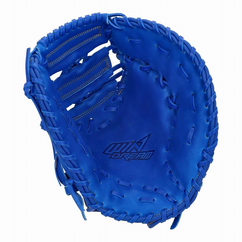 SSK Youth Soft Baseball Wind Dream Series First Baseball WJF124 Blue L Baseman's (60) (Right-Handed Throw)