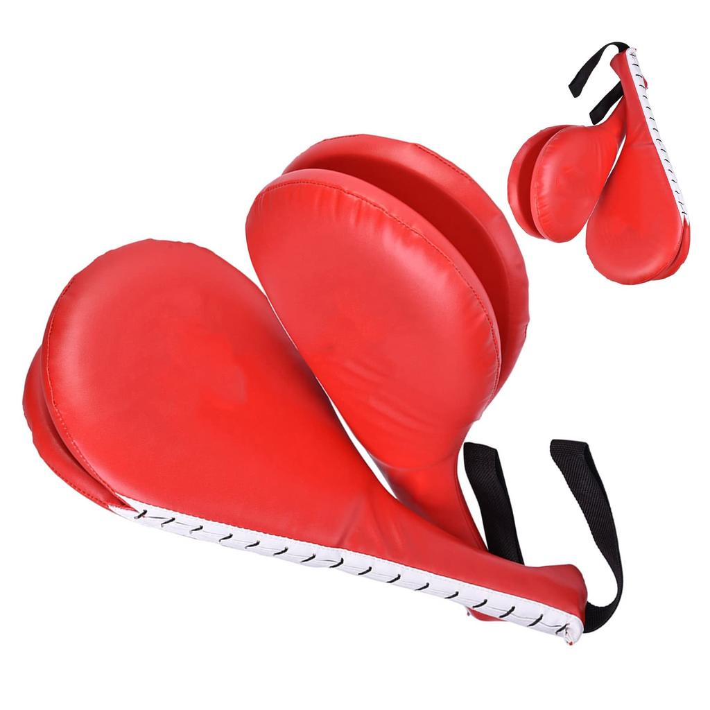 Boxing Punching Muay Martial Stress Red Mitts, Mitts, Kickboxing, Karate, Taekwondo, Thai, Arts, Training, Lightweight, Practice, Relief,