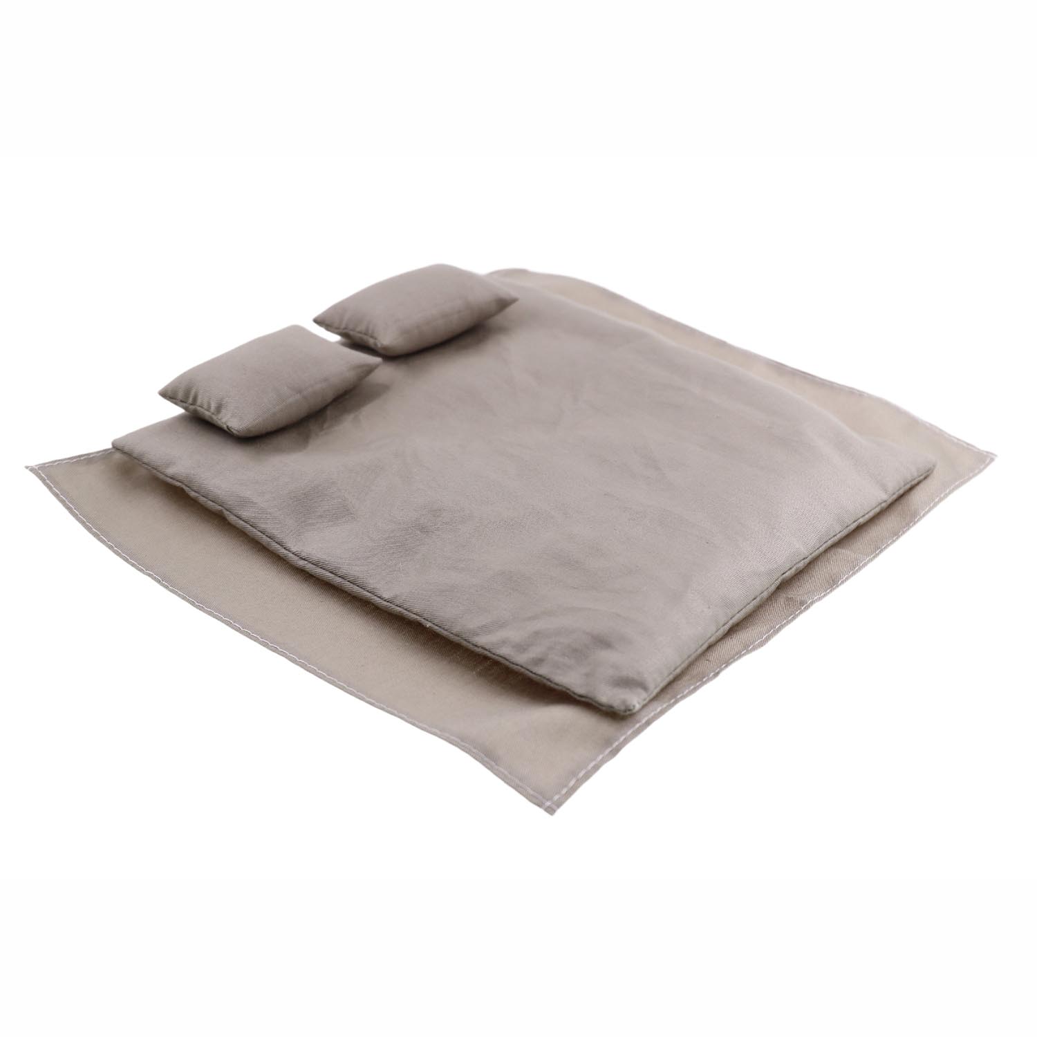 Dollhouse Miniature Miniature Scene Photo Shoot Toy Ornament Fabric Double Bed