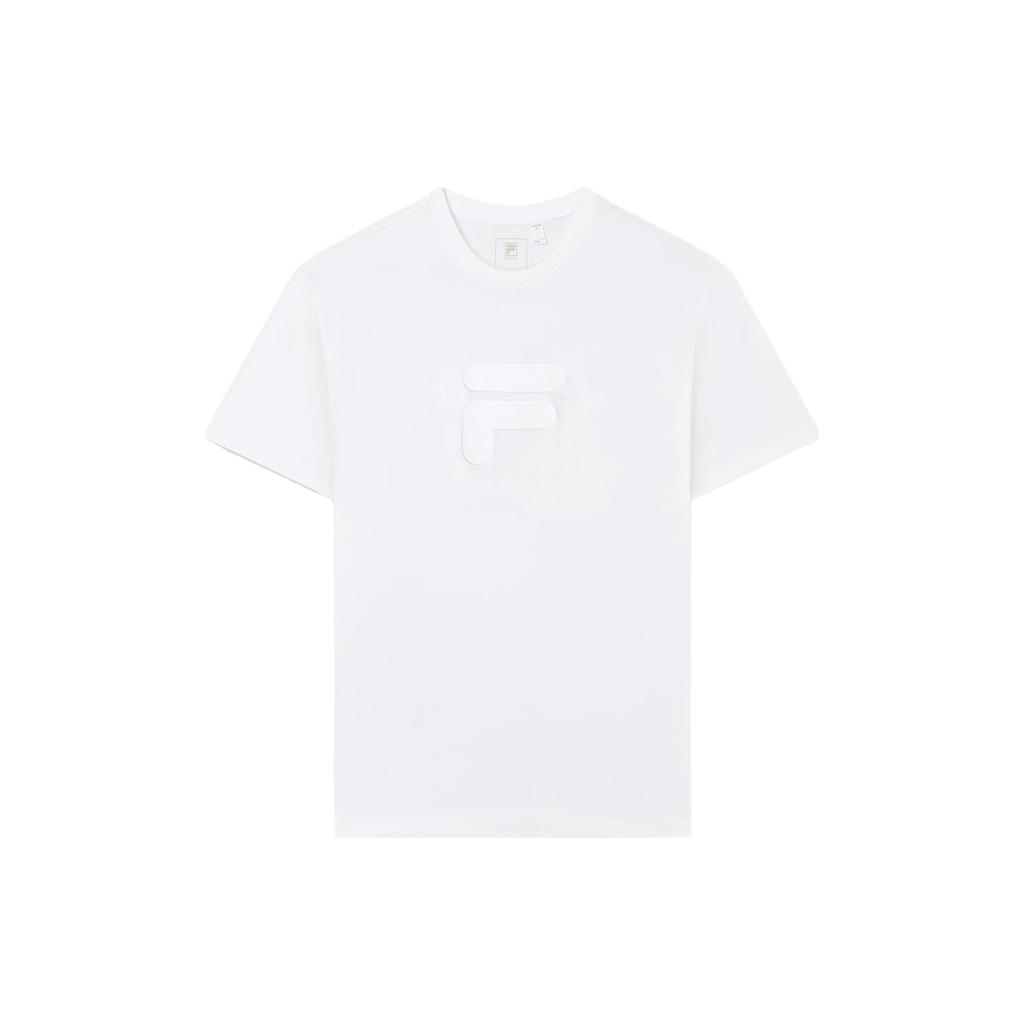 New FILA Set-in Sleeve T-Shirt Men's White F11M332117F-WT