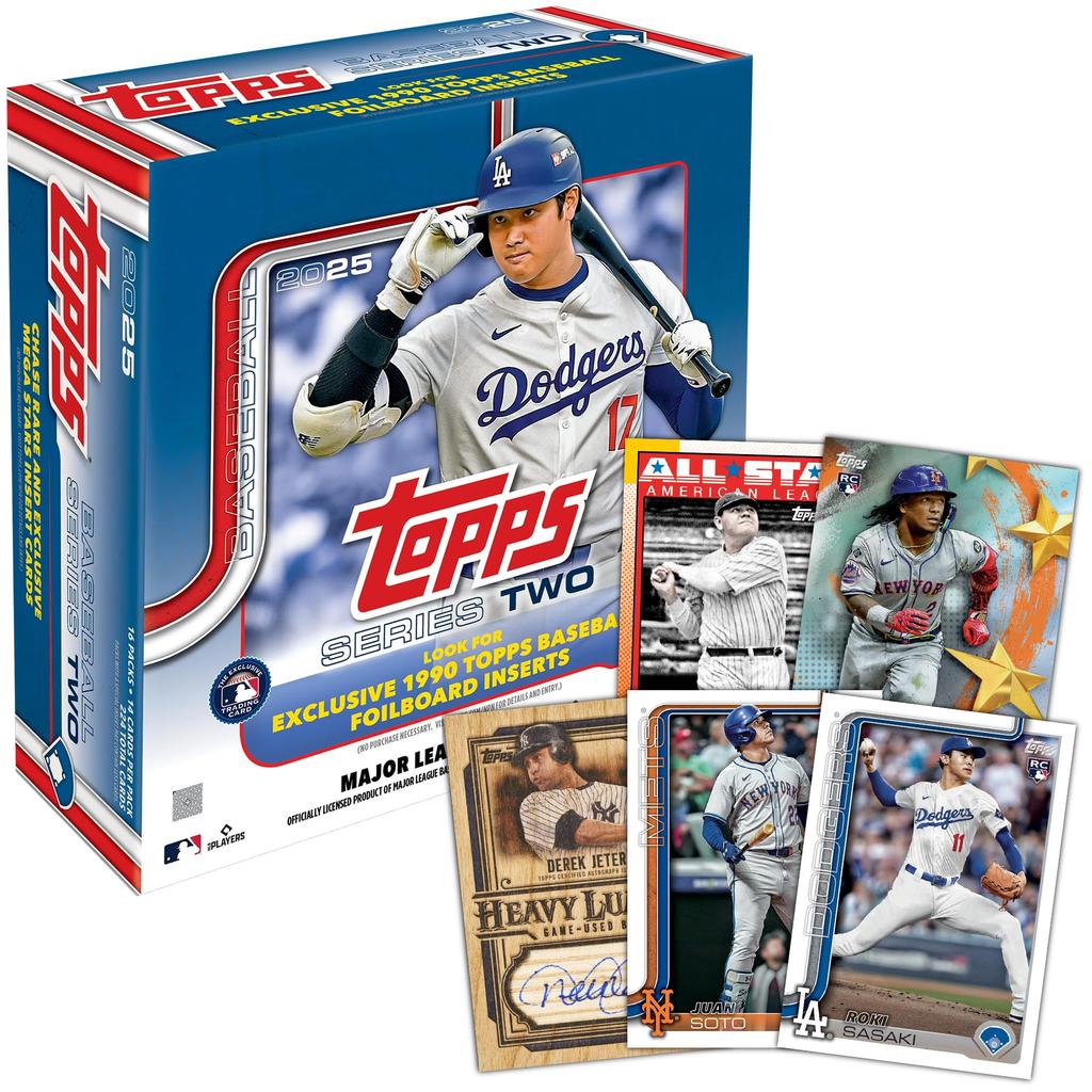 2025 Topps Baseball Series 2 Factory Sealed Megabox - -