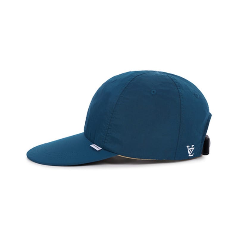 VARZAR Nylon Ordinary Overfit Ball Cap Peacock Blue