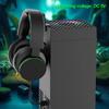 For Xbox Series X RGB Cooling Fan 3 Level Adjustable Speed Temperature-Controlled Cooling Fan System with Headset Holder
