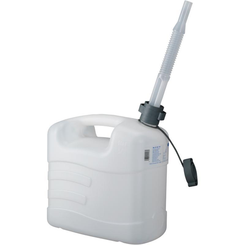 Kanister Na Paliwo Hdpe 10L Z Rurą Odpływową