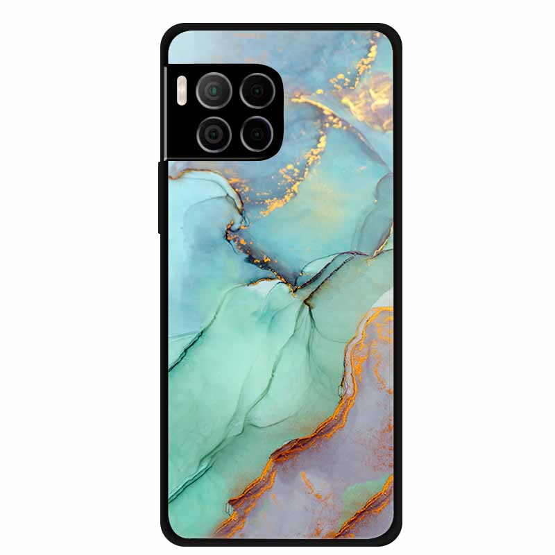 For T-Mobile REVVL 7 Pro Case Revvl7 Pro Luxury Soft Silicone Phone Case for T Phone 2 Pro 5G Gradient Color Marble Funda Bumper