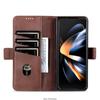 Luksusowe etui z elastyczną, magnetyczną adsorpcją do Samsung Galaxy Z Fold5 / Z Fold 5 5G z klapką, etui ochronne Fundas Coque