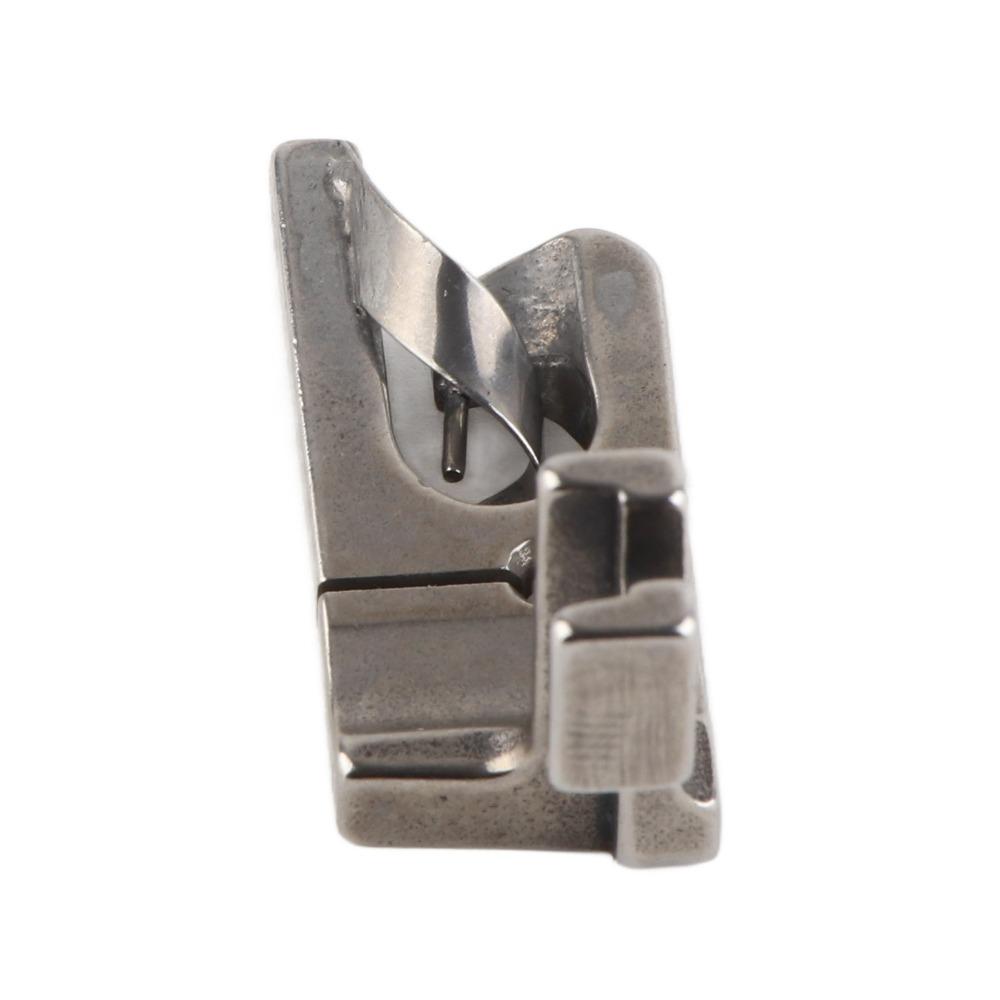 Single Needle Rolled Hem Presser Foot Easy to Install 8.0MM Industrial Sewing Machine Presser Foot Full steel Double Fold