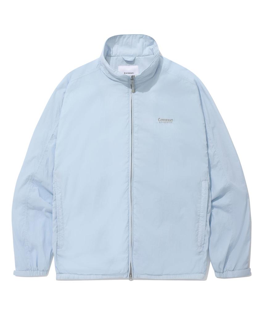Covernat Comfy Nylon Track Jacket Light Blue