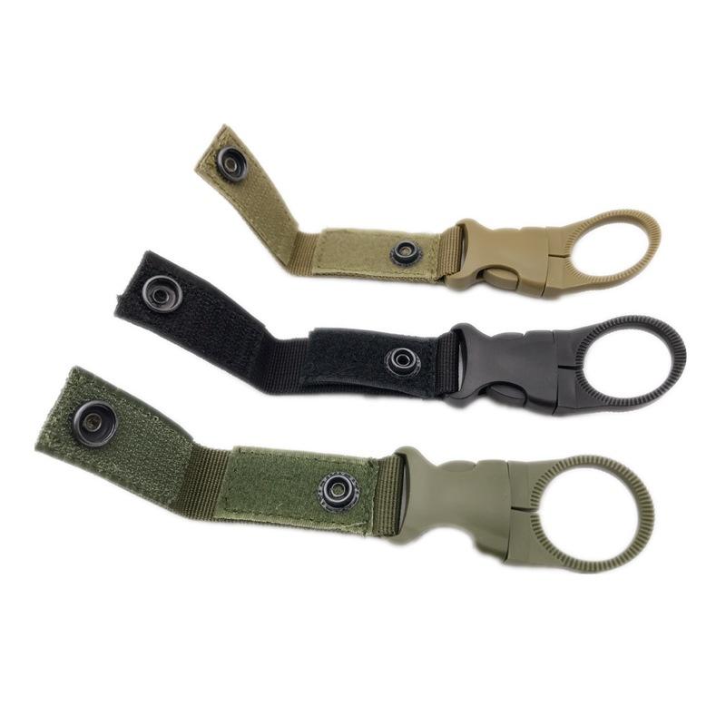 Outdoor Multi-Purpose Mesh Hook, Nylon EDC Climbing Buckle Clip, Backpack Water Bottle Holder Clip, Climbing Campsite Artifact