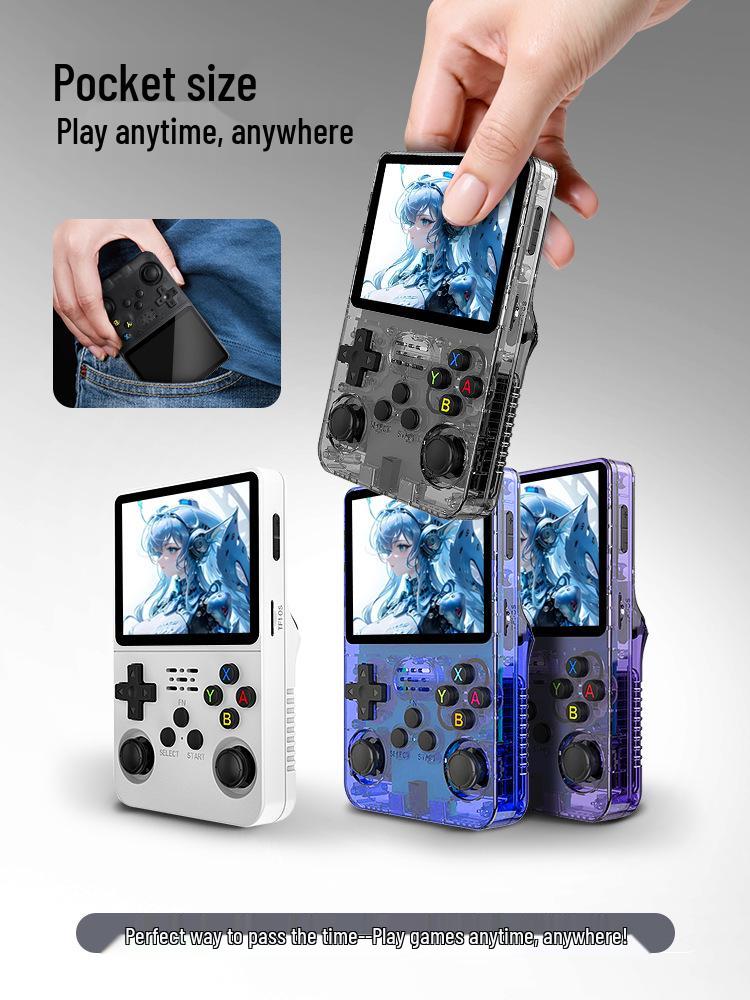 R36S Portable Android Retro Game Console with Large HD Color Screen & WiFi