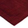 Tapis salon aspect velours burgundy 160x230