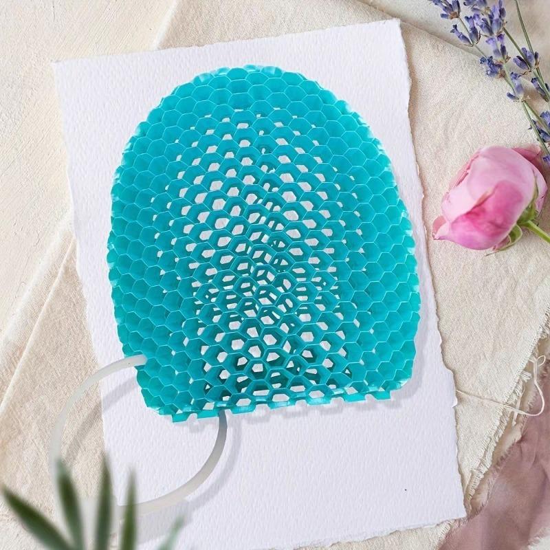 Bikakssvamp Exfolierande Badhandsken Silikon Kroppsskrubb Djuprengörande Duschvante Mjuk Massagesvamp Borttagning av död hud