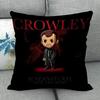 Custom Supernatural Pillowcase Wedding Decorative Cotton Linen Pillow Case For Home Pillow Cover 45X45(One Sides)