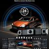 1080P Quad Dash Cam, 4-Channel 4-Screen Display, WiFi, Phone Sync, Rear View, Night Vision, Wide Angle