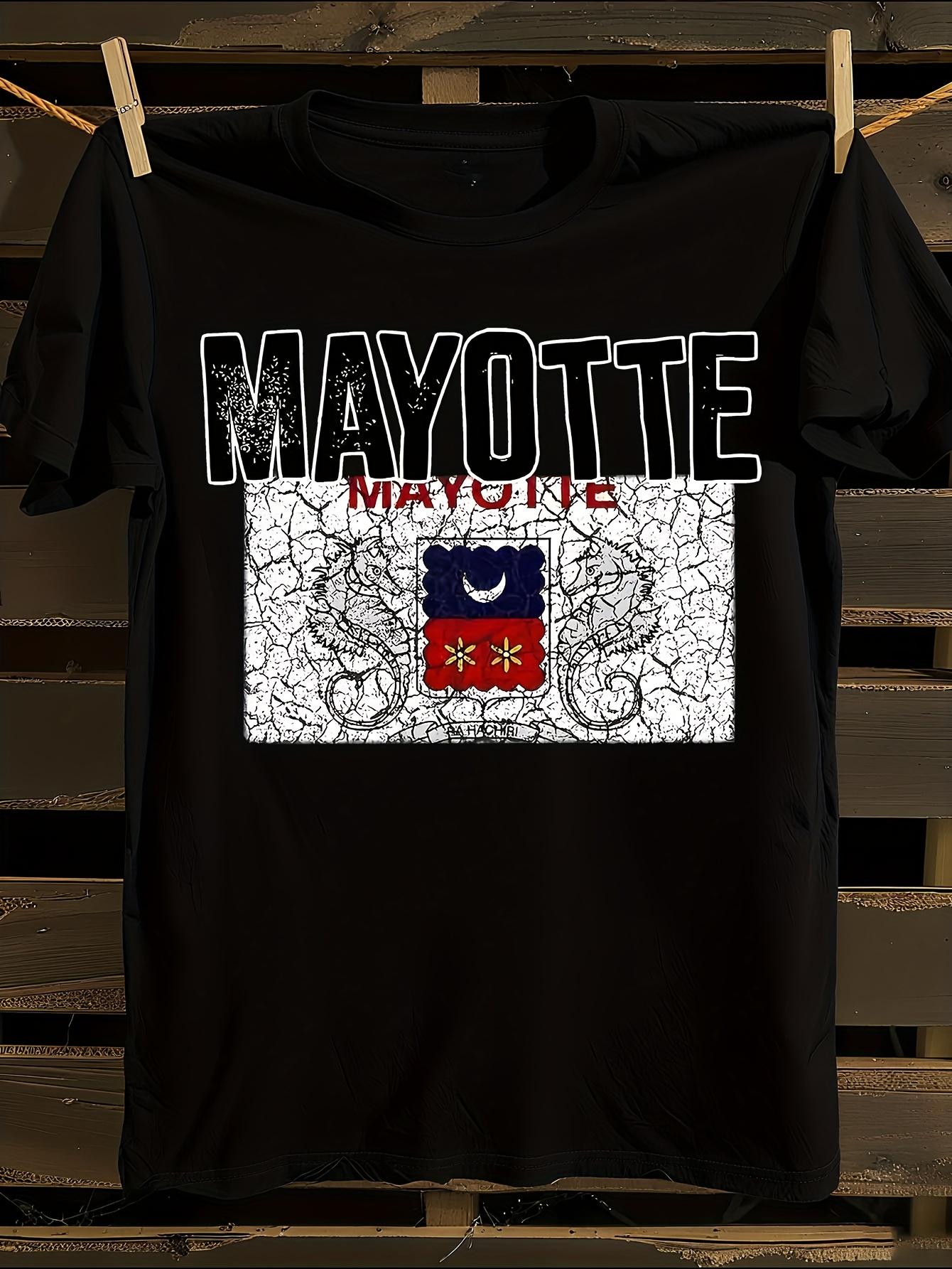 Mayotte Flag T-shirt L