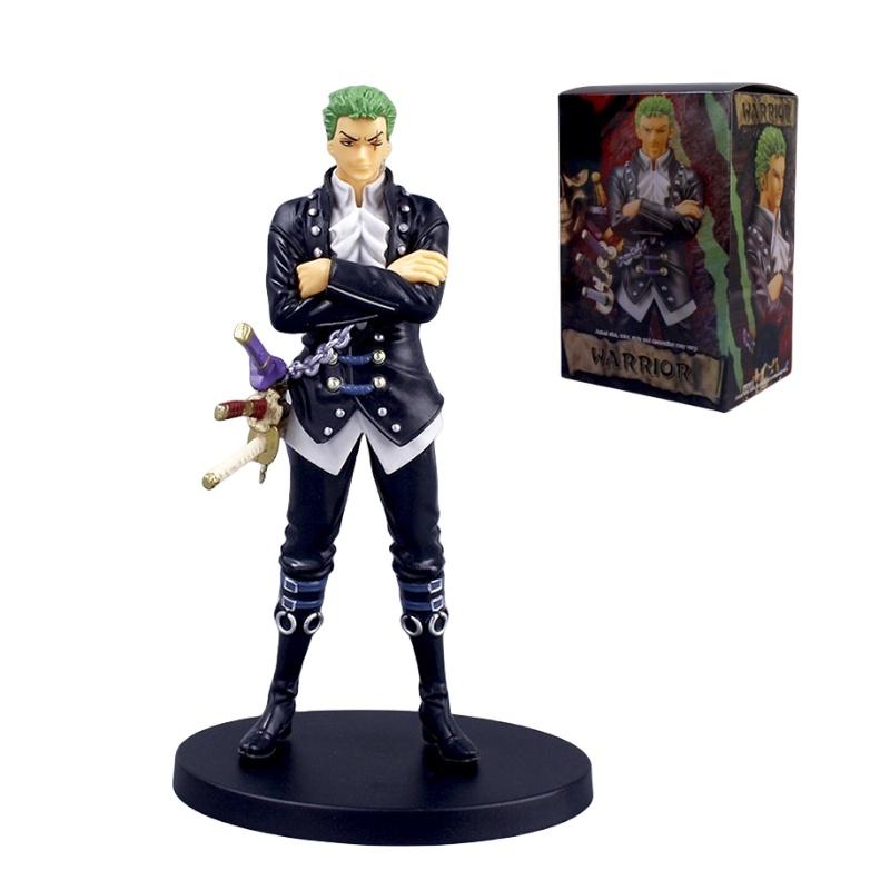 Limited Edition Red One Piece Movie Figures Monkey D. Luffy Roronoa Zoro Sanji And Usopp 18cm Pvc Toys