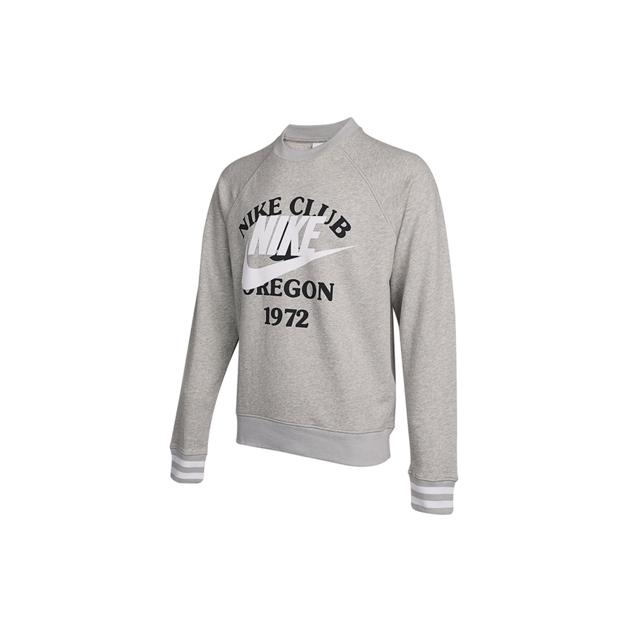 Nike Sportswear NSW TREND Dark Grey Heather Men s Fleece Crew Sweatshirt DD6166-050 M