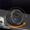 Luxury Magnetic 360 Rotation invisable Kickstand Wireless Charging Leather Case For iPhone 15 Pro Max 14 Plus 13 12 11 Cover