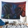 Xenomorph Alien Tapestry Decor Art Aesthetic Tapestries for Living Room Bedroom Home Wall Cloth Wall Hanging