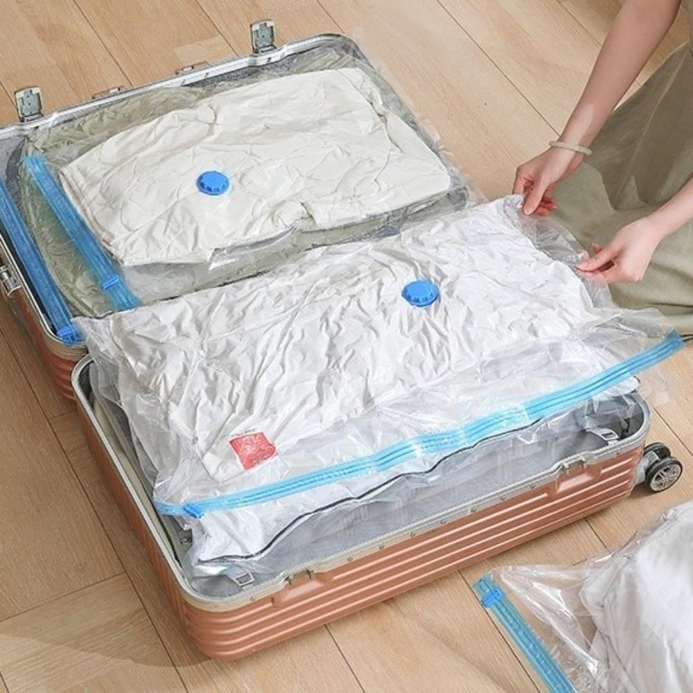 Transparent Compression Bag Thickened Clothes Storage Bag Travel Vacuum Bag  Household Storage