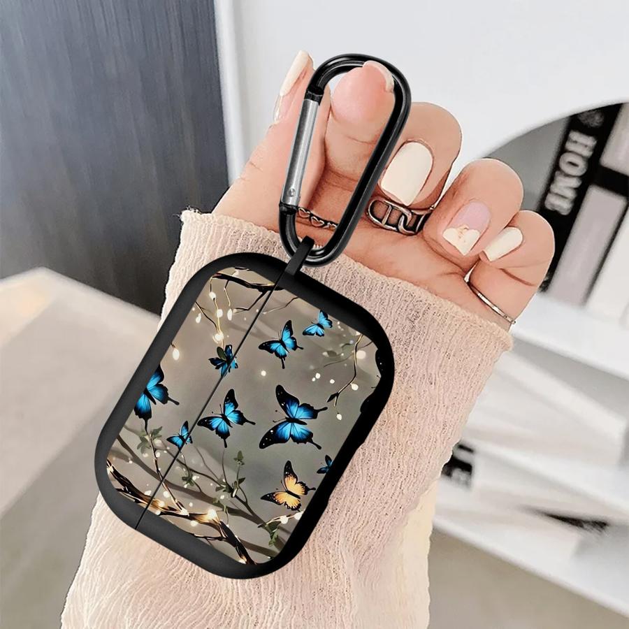 Cartoon Butterfly Pattern Earphone Cases Cover Case For Airpods 2 Pro 1 3 Pro2 4 Pro3