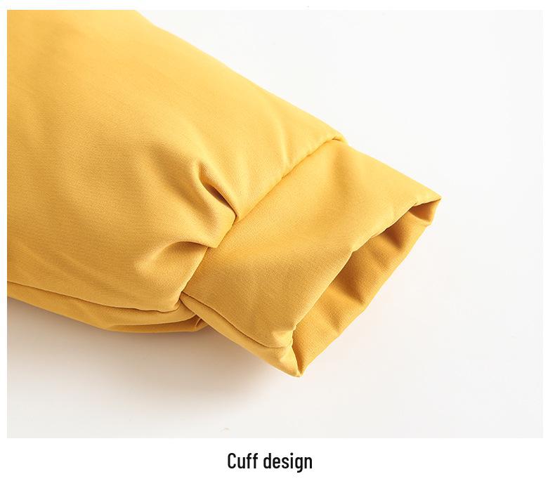 Ensemble chaud d'hiver style coréen pour enfants 2022: Salopette Deux-Pièces pour Garçons et Filles