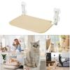Cat Hammock With Suction Cups Foldable Hammock Suspended Cat Nest Balcony Window Glass Adsorption Fixed Cat Bed, Suit For Winter