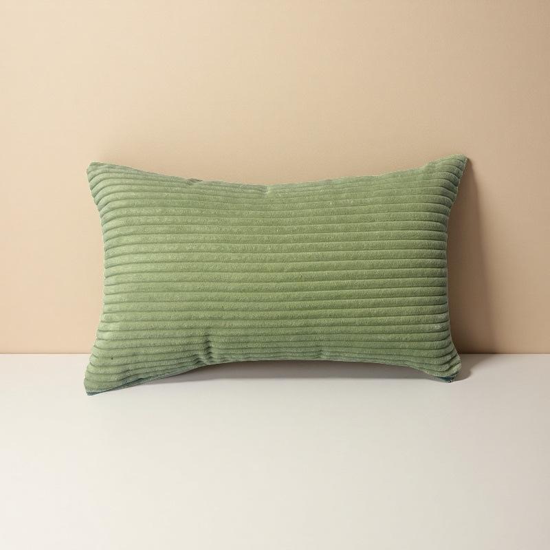 Luxury Rectangular Plush Pillowcase: Portable, Removable, and Washable for Sofa