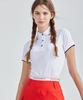 CHUCUCHU C24Ss-Ts037W Ten Knit Collar Polo Shirt