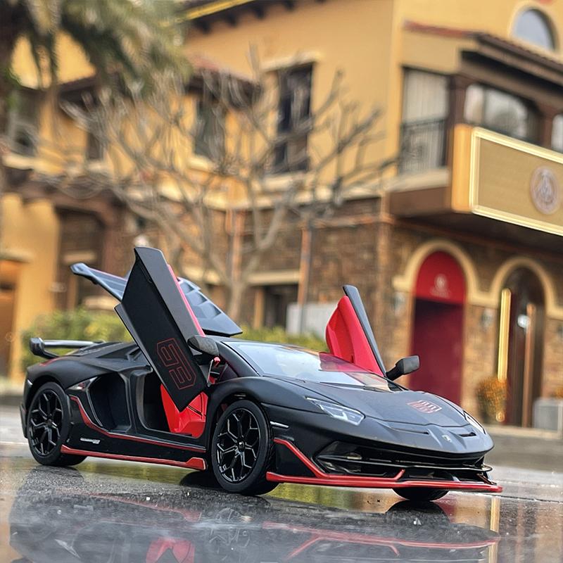 

1:24 Aventado SVJ63 Supercar Alloy Car Model Diecasts & Toy Vehicles Collect Car Toy Boy Birthday gifts