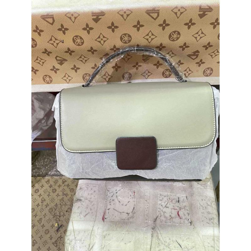 Women's Single-shoulder Bag, Two-layer Cowhide Crossbody Handbag, Versatile, Niche and Elegant Goddess