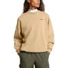 Under Armour Icon FW24 Rundhals Buchstaben Casual Langarm Sweatshirt Damen Sweatshirt Kamelbraun 1386486-263