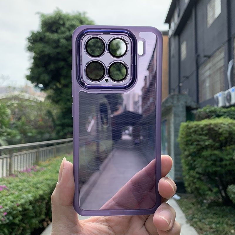 For Xiaomi 15T 14T Pro Magnetic Case Fashion Translucent TPU Soft Silicone Transparent Cover Lens Film Protection for Mi 15t Pro