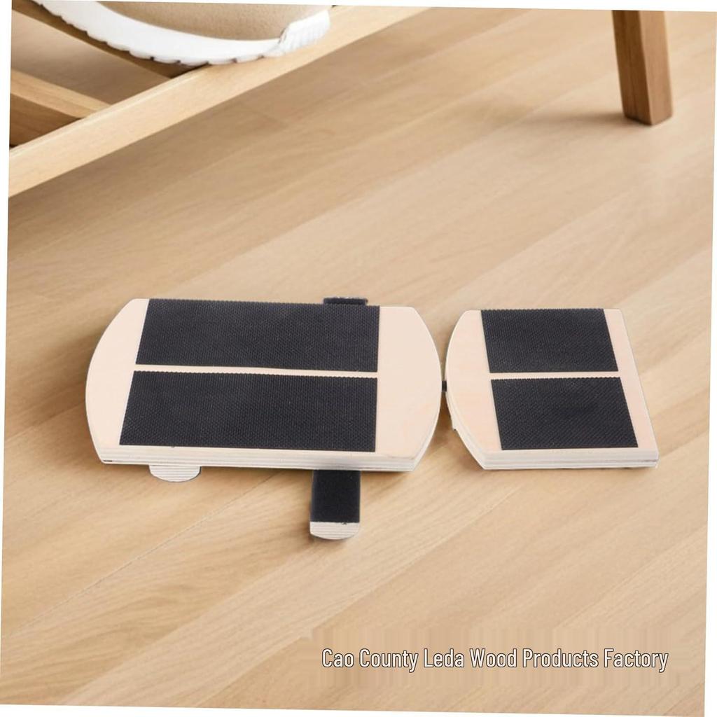 Drewniany trener równowagi na jednej nodze: Deska do baletu i korektor postawy kostki