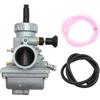 Carburetor W/Hose Compatible With Kawasaki KX65 KX80 Suzuki RM65 RM80 RM85 Yamaha YZ80 YZ85