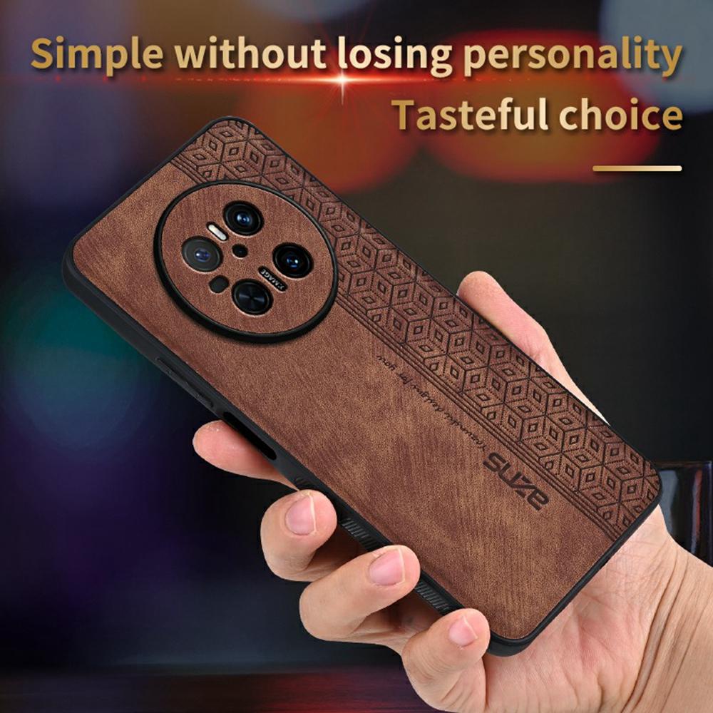 AZNS For Huawei Mate 70 Case Protective PU Leather Covered TPU Phone Shell