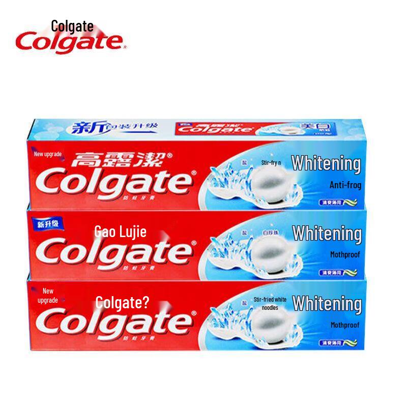

Colgate Anti-Cavity Whitening Toothpaste (3 x 140g)