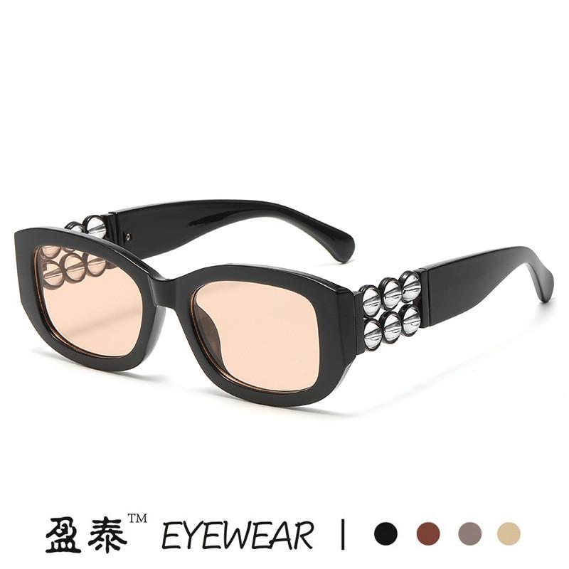 Baroque Fashion Square Sunglasses Women Uv400 Sun Glasses For Party And Street Style