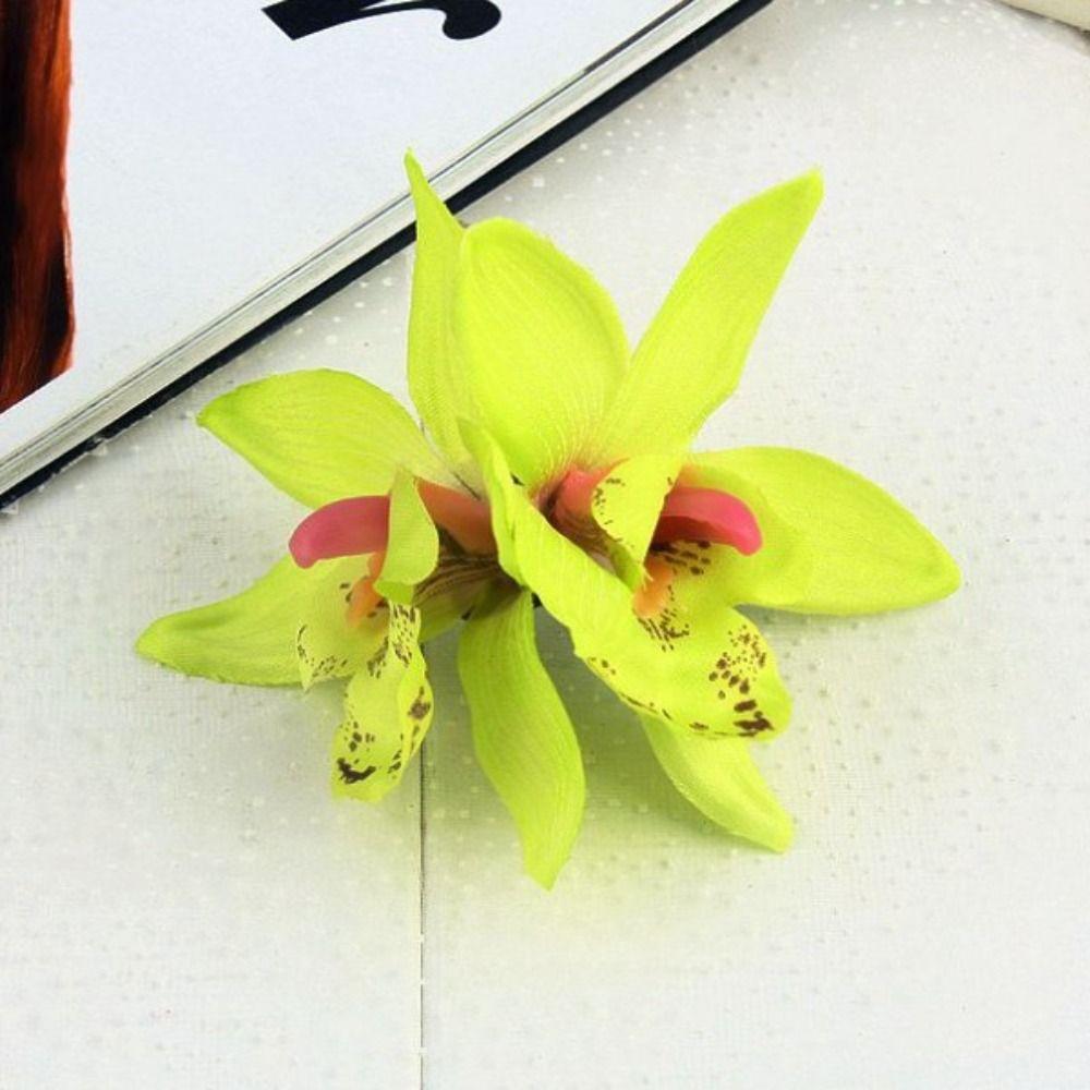 Böhmen Orchidee Entenschnabel Clip Blume Koreanischen Stil Haarnadeln Simulation Blume Haar Clip Gesicht Waschen