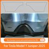 For Tesla Model Y Juniper 2025 TPU Blackened Headlight Taillight Foglight Protective Film Modification Black Color Changing Film
