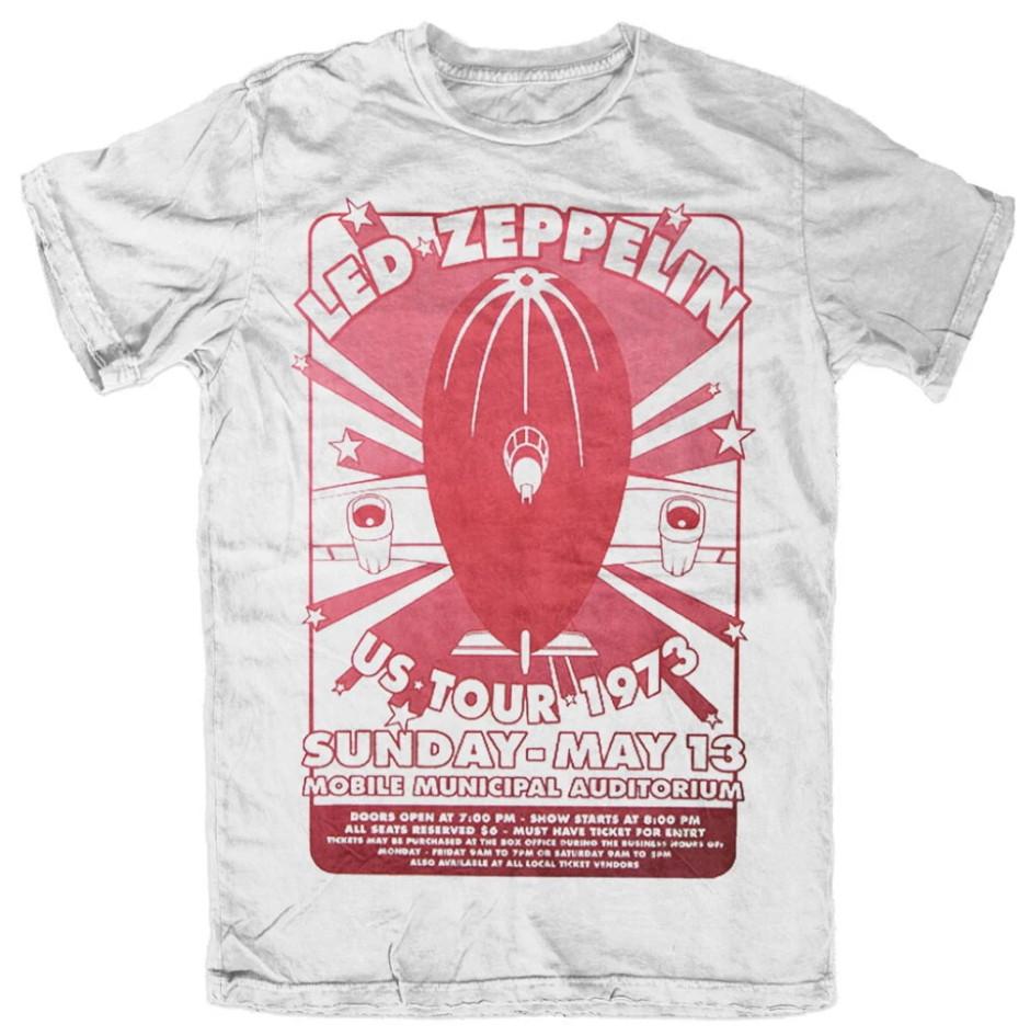 Led Zeppelin Mobile Municipal T-shirt size S-5XL XXXXL