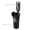 1Pcs Car Storage Box Umbrella Garbage Organizer Bucket For TRD Toyota Crown Reiz Corolla Prada Alphard Yaris Camry GT86