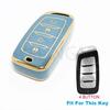 TPU Shell Car Key Case Key Fob Protecor Holder For Changan CS85 CS35 Plus CS25 CS95 CS85 Coupe Keychain Protection Cover