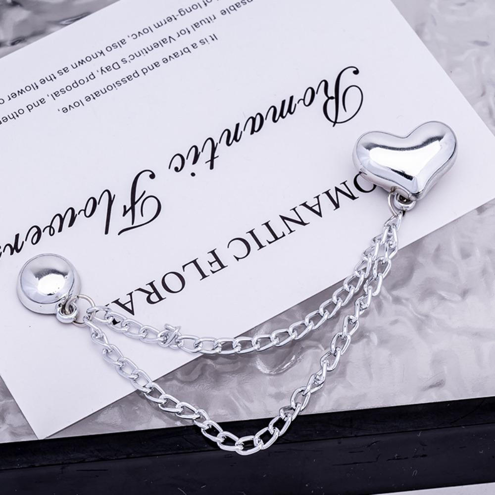 10pcs Multi-Function Magnetic Clothing Clip Non-hole Tassel Chain Cuff-link  Clothing Accessories