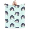 Muichiros Tokitos Demoned Slayered Blanket Flannel Print  Breathable Super Warm Throw Blanket for Home Outdoor Bedspread