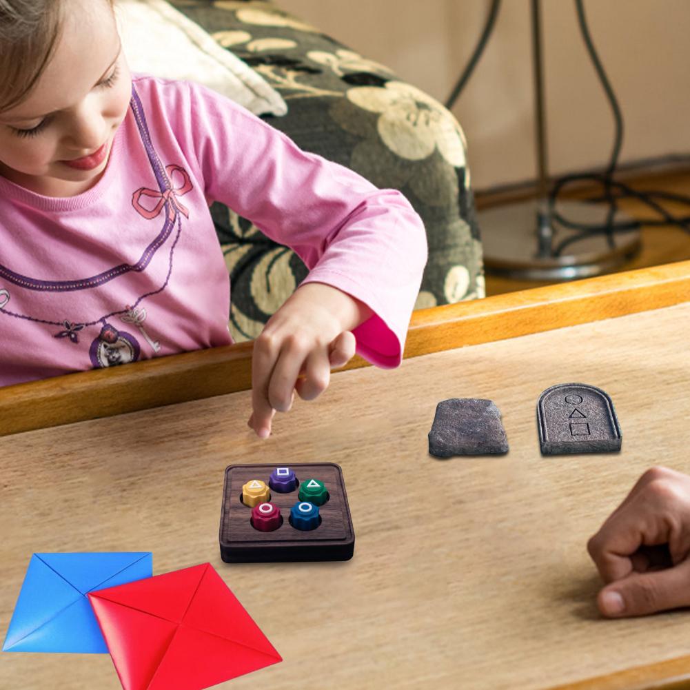 Korean Party Board Game Fun Gonggi Jack Stone Pebbles Set Traditional Play Game Hand Eye Coordination Training Toy Gong gi Set