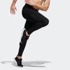 Adidas Tf Warm Lt Logo Stretch-Fit Performance Leggings Men Bottoms Black GT9518
