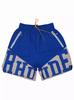 Meichao RHUDE Vara High Street Sport Fitness Pantaloni Scurți Casual Splicing Imprimați High Street pentru Bărbați și Femei Pantaloni de Cinci Puncte