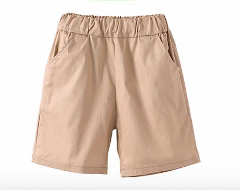 British Style Summer Kids' School Uniform Set - Boys & Girls Two-Piece Performance Wear