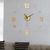 Simple Living Room Bedroom Home Silent Clock Acrylic Digital Clock Diy Wall Sticker Clock Luminous